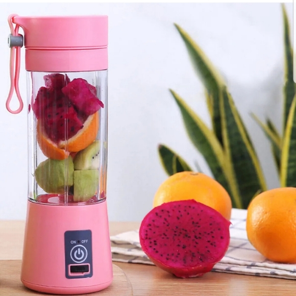 Portable Juicer Blender Cup USB Rechargeable Mixer Smoothies Mini Fruit Machine - Picture 2 of 11